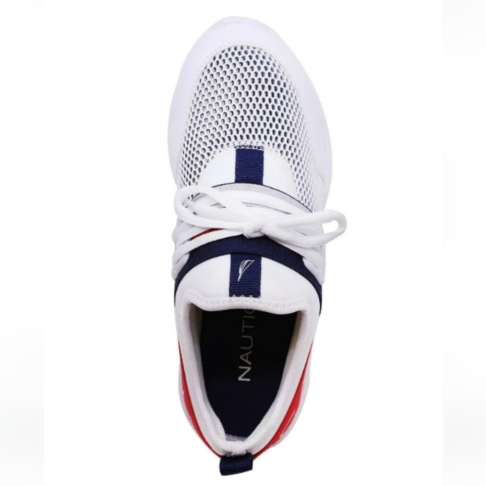 New w/o Box Women's Nautica Asmira Multi-Color Lightweight Mesh Sneaker Size 8.5 - Picture 3 of 6